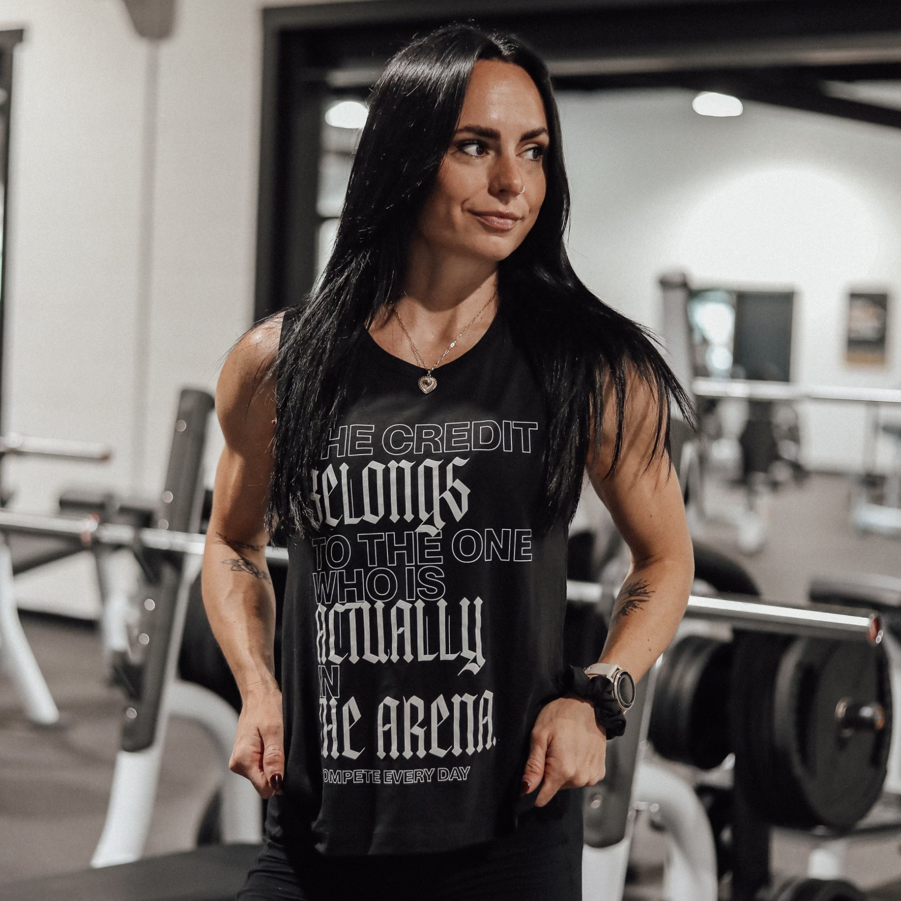 Women's "In the Arena" muscle tank