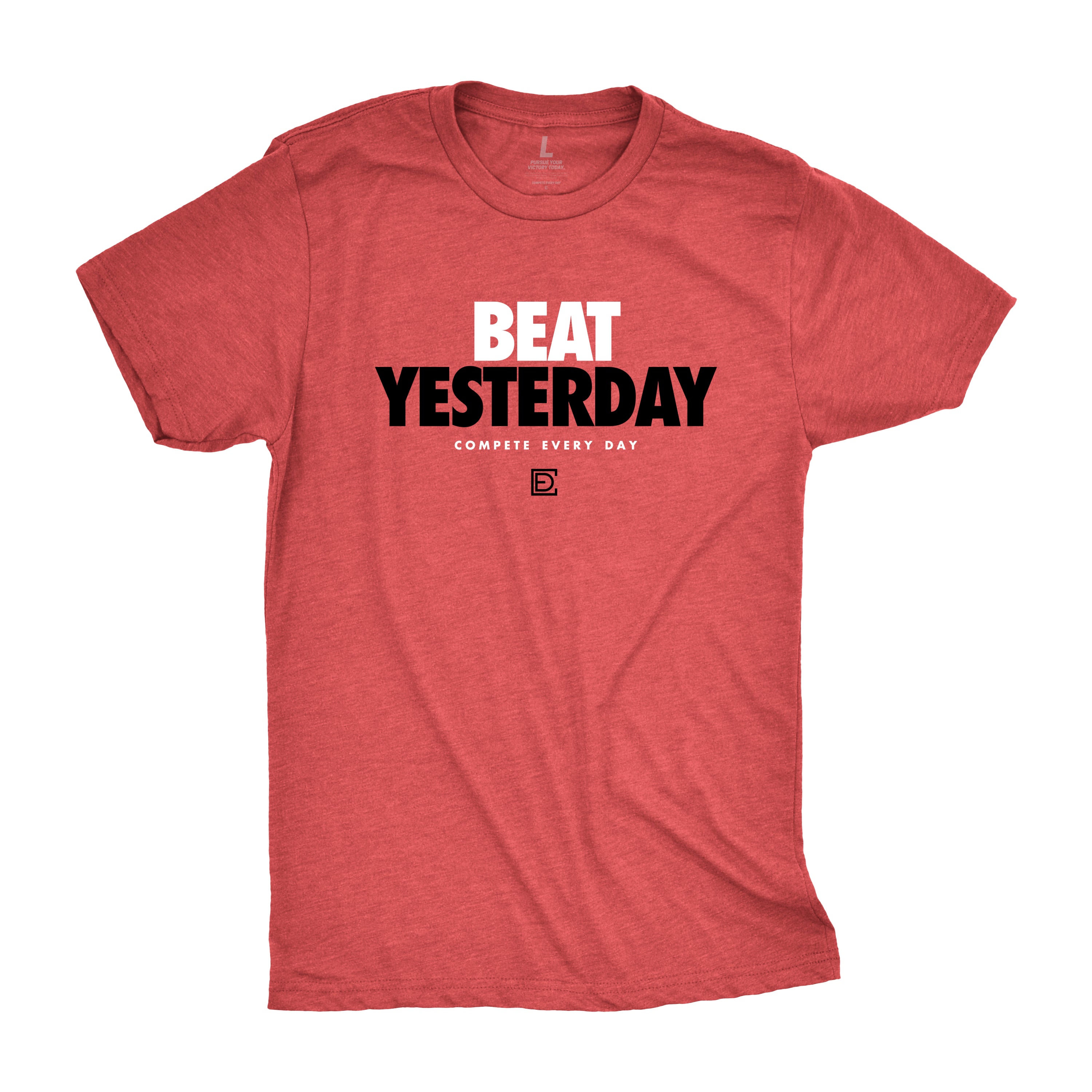 Beat Yesterday Men's red Shirt