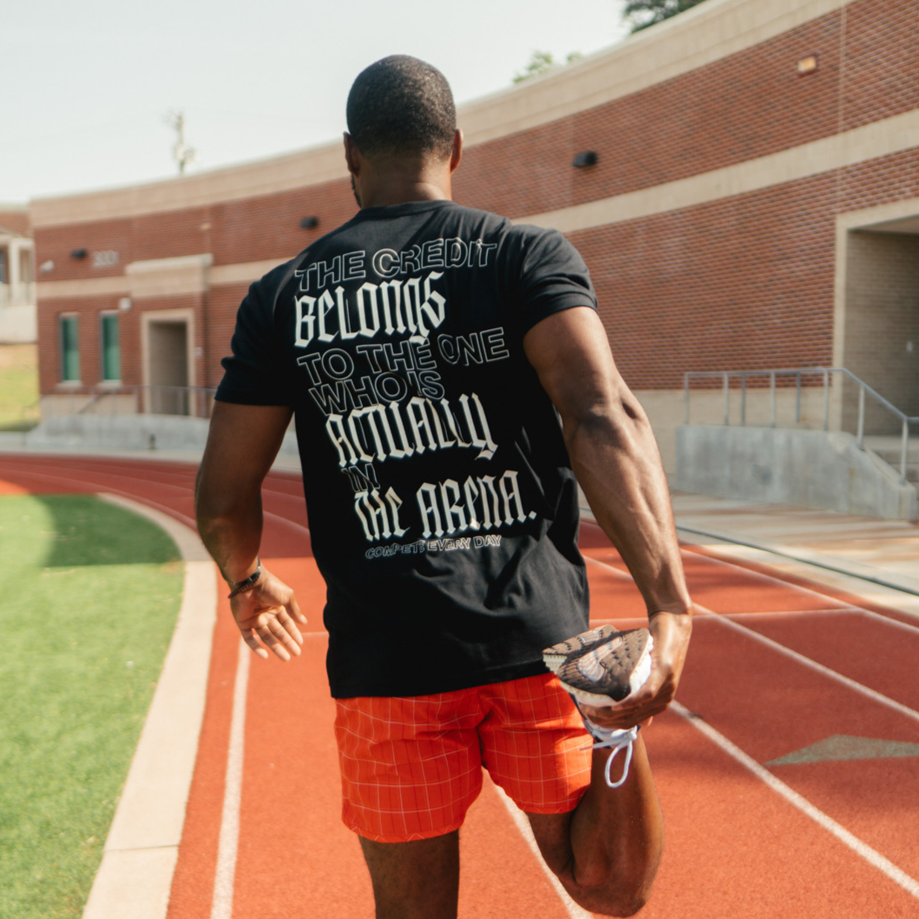 Man in the Arena Black CED Shirt