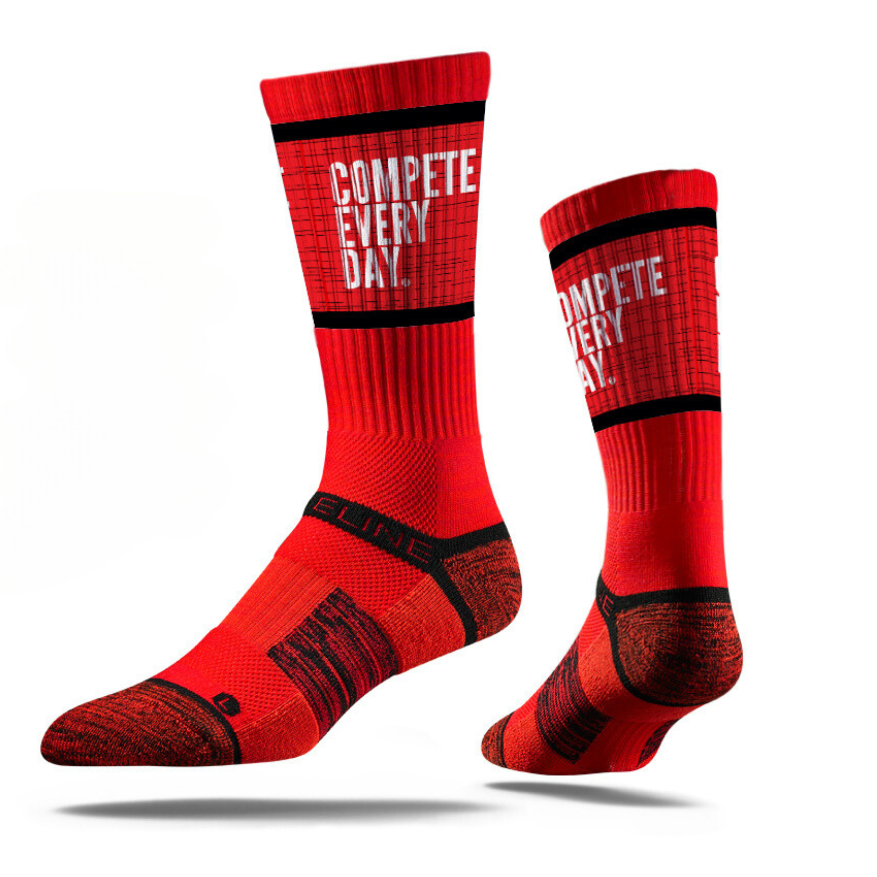 Classic Compete Every Day Socks - Red