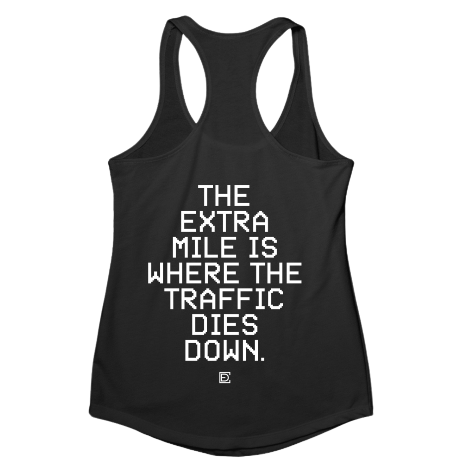 The Extra Mile Womens Racerback Tank